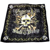 Cypress Hill Skull and Cross Bones Cotton Bandana