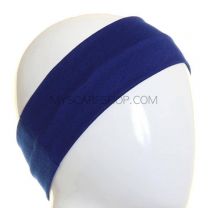 Headband Plain Blue