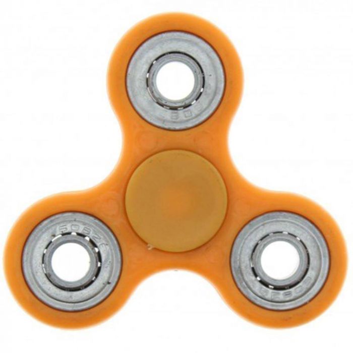 orange fidget spinner