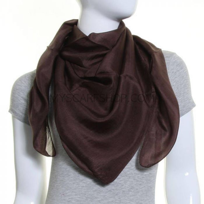 Brown vintage scarf
